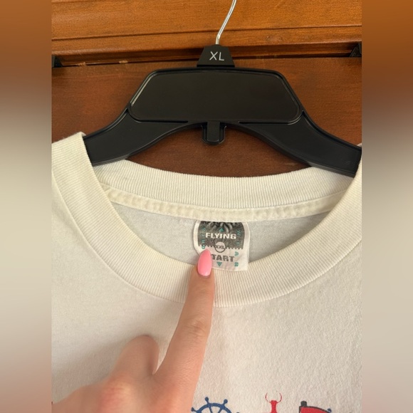 Vintage AOP Nautical Bear Graphic T-Shirt 🧸⚓️ - Picture 5 of 6